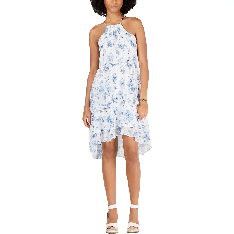 Women's Resort Apparel Tommy Hilfiger Womens Ruffled Floral Sundress