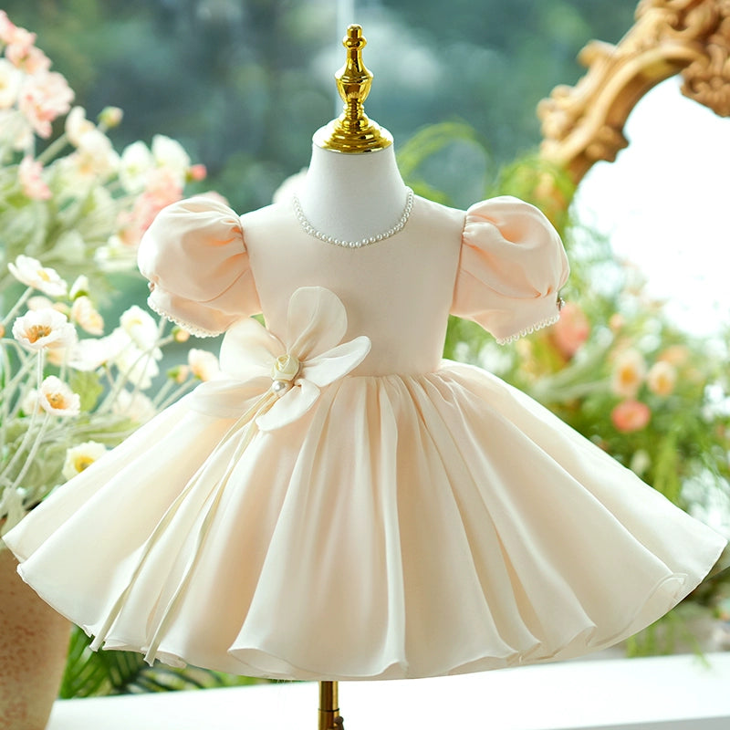 Casual Chic Clothing For Women Luxurious Flower Dress Wedding Dress Toddler Birthday Pageant Princess Dress