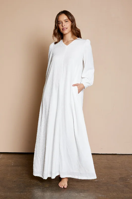 Women's Garments Mallory White Temple Dress/ Simple Wedding Dress