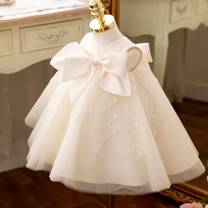 Women's Casual Wear Outfit Girls First Communion Dresses Flower Girl Wedding Dress Girls Christening Dresses