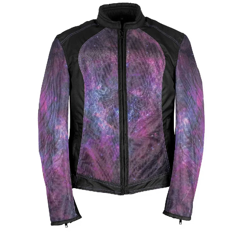 Affordable Women's Outfit NexGen SH2384 Women's Cosmic Mesh and Textile Combo Jacket