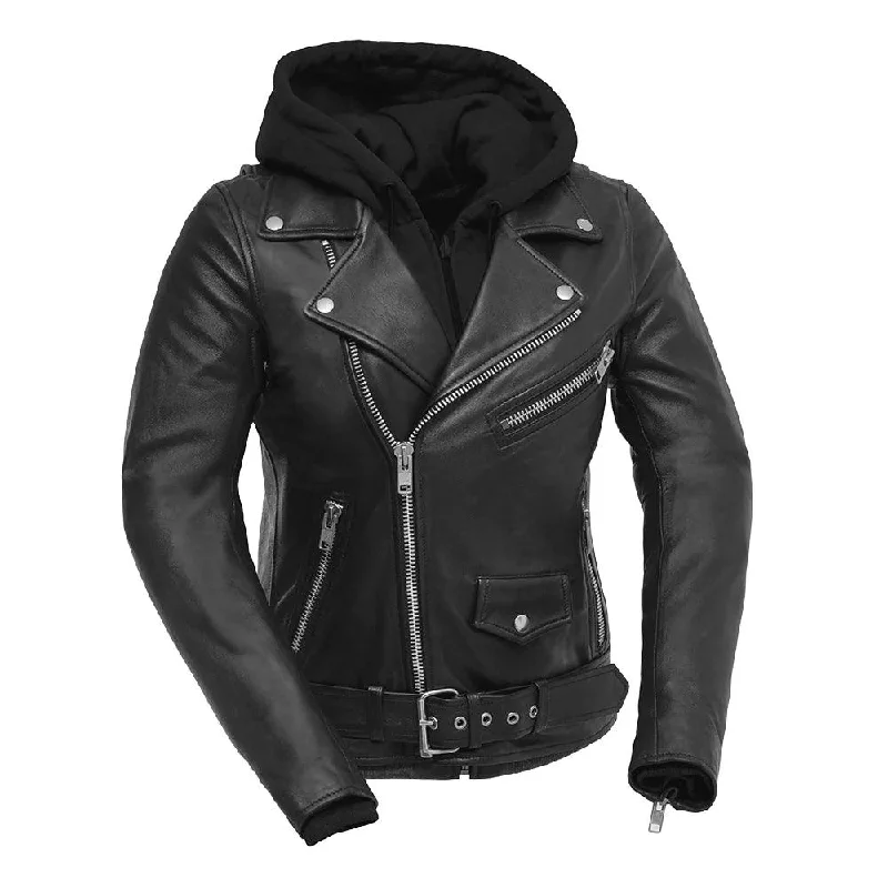 Tailored Clothing For Women Ryman Women's Motorcycle Leather Jacket