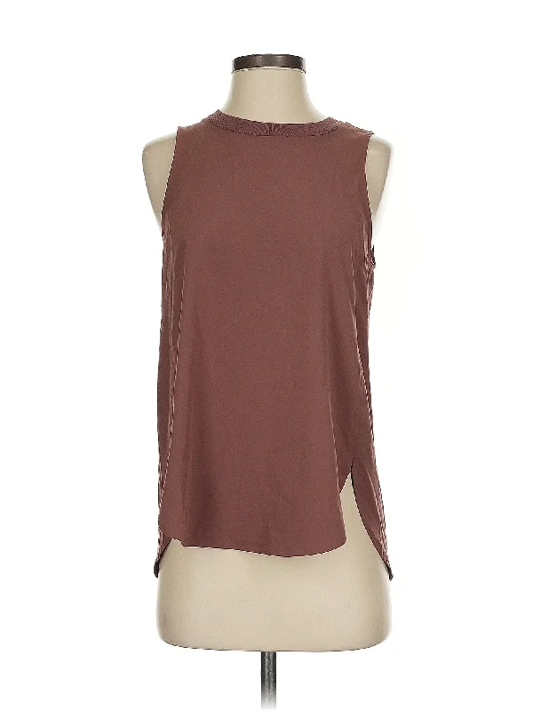 Women's Sporty Chic Clothes Sleeveless Blouse