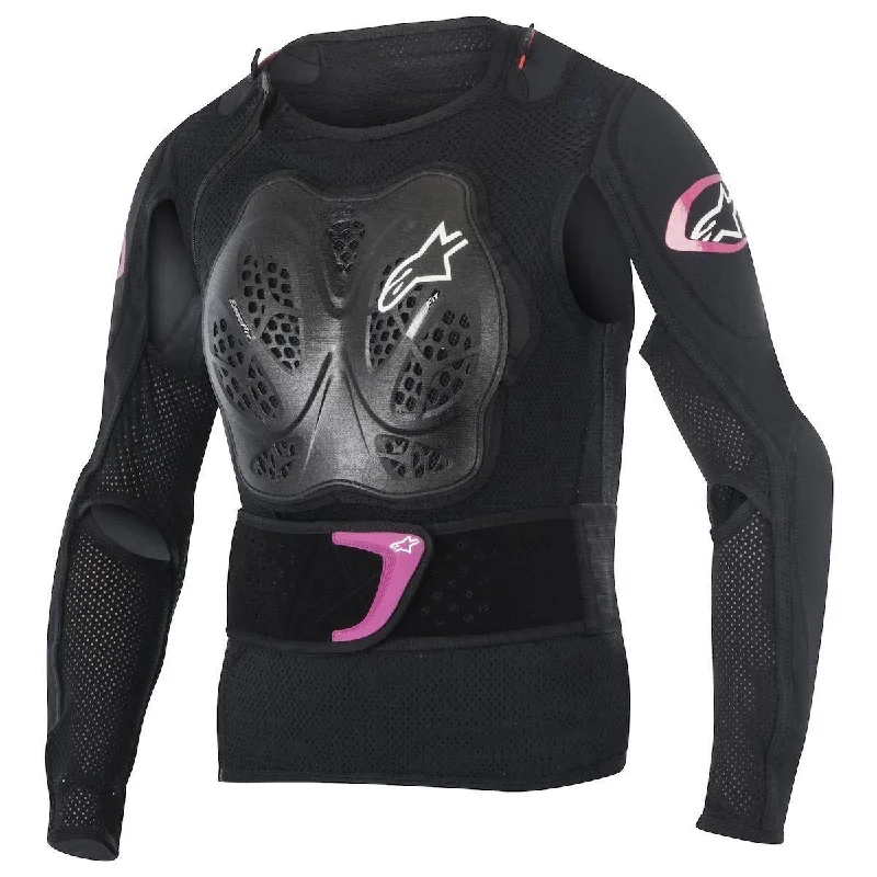 Elegant Women's Attire Alpinestars Stella Bionic Women's Black/Purple Protective Motocross Jacket