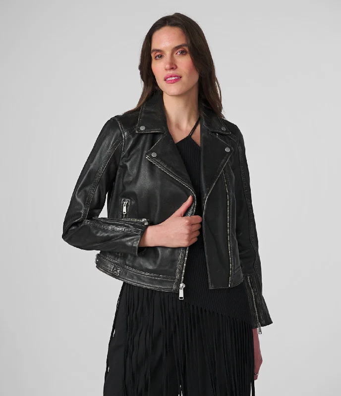 Sustainable Women's Apparel Jessica Moto Jacket