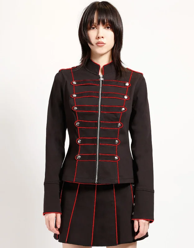 Women's Clothing For Everyday Wear BAND JACKET RED