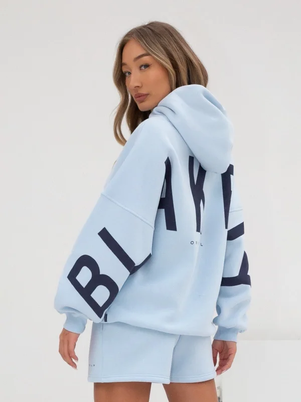 Women's Outerwear Garments Isabel Oversized Hoodie - Powder Blue